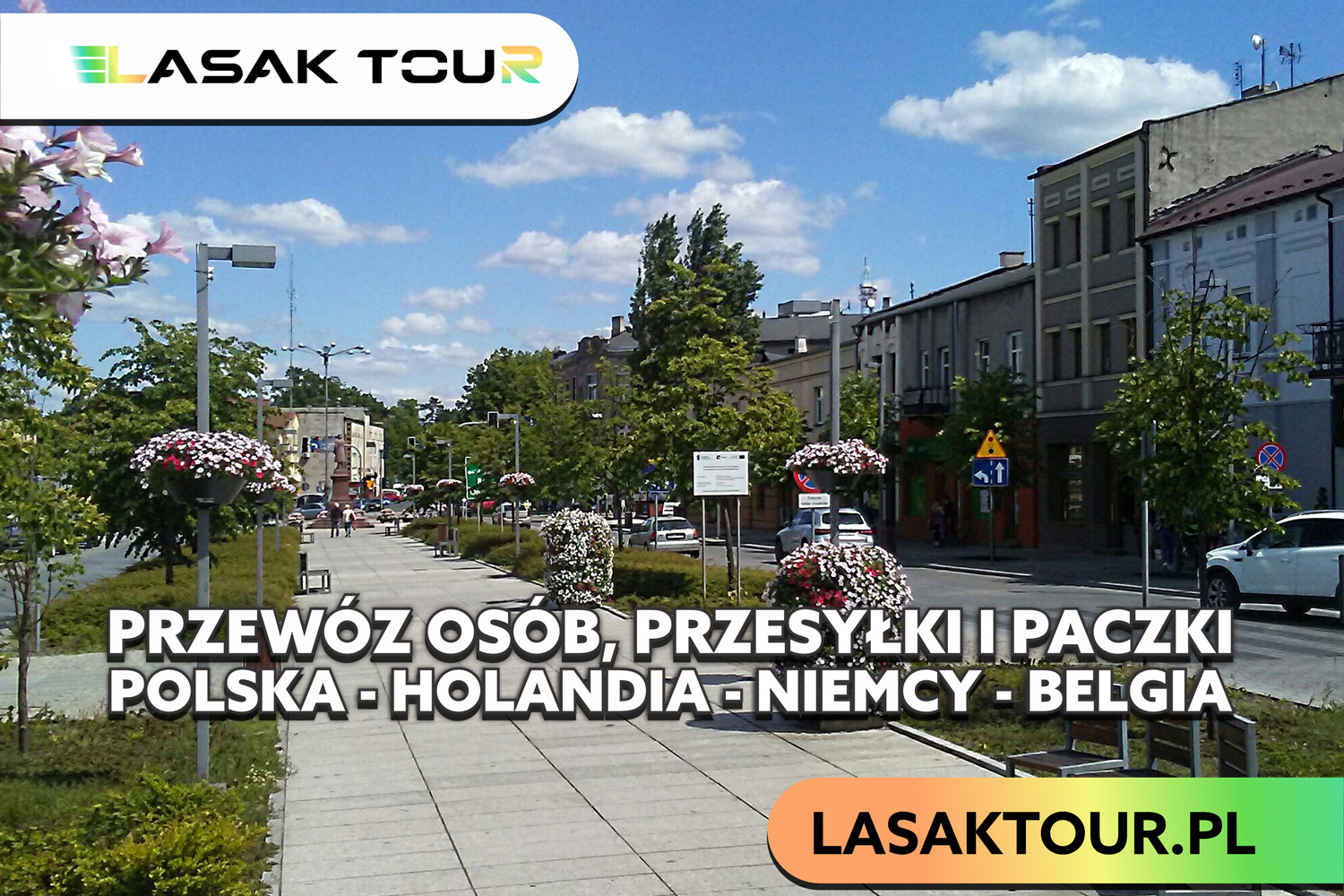 Przewóz busem z Tomaszowa Mazowieckiego do Holandii, Niemiec i Belgii 