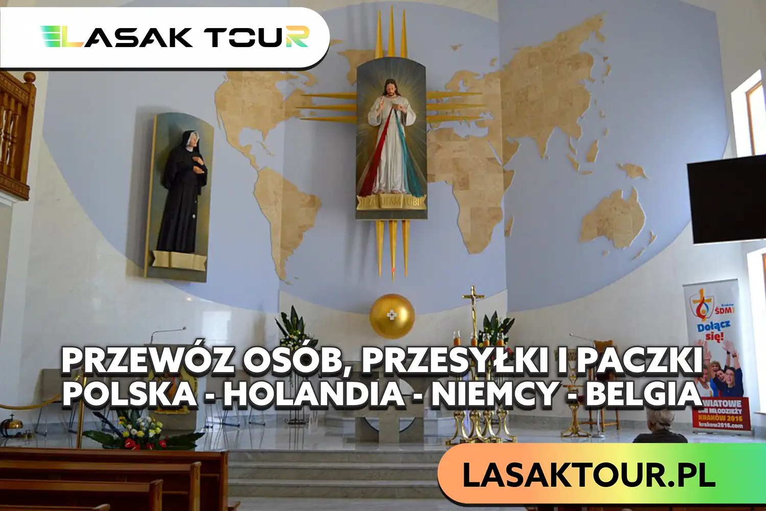 Przewóz busem ze Świnic Warcickich do Holandii