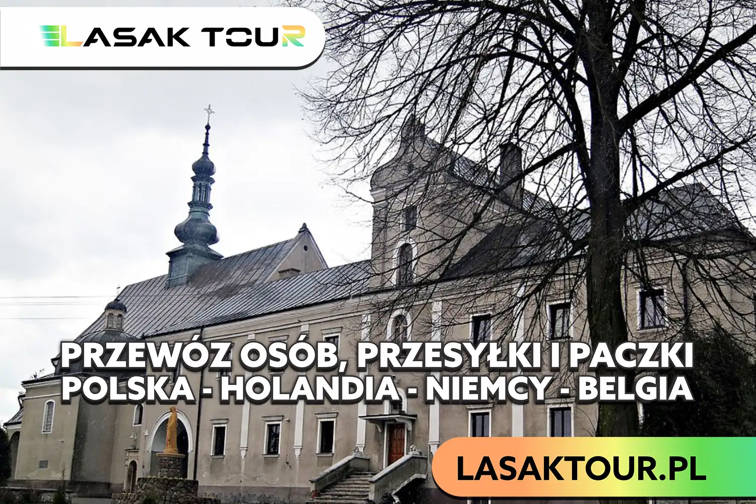 Przewóz busem z Wielgomłynów do Holandii